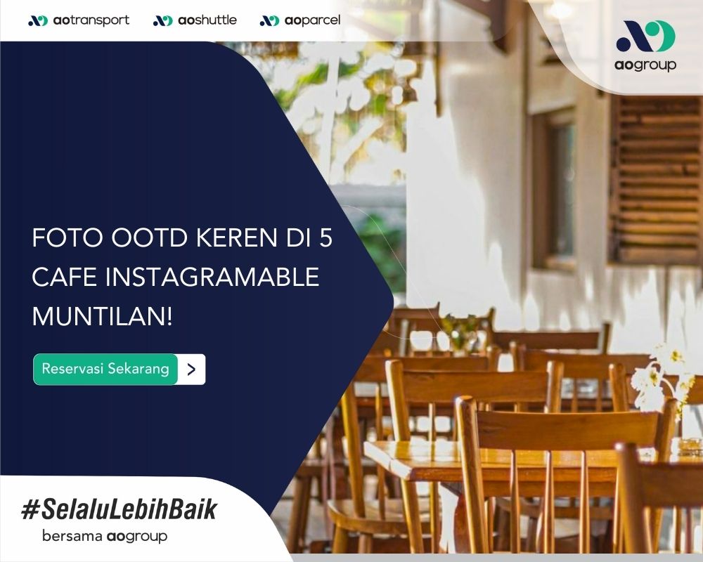 Foto OOTD Keren di 5 Cafe Instagramable Muntilan! - AO Group - Bus ...